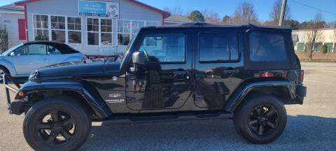 2012 Jeep Wrangler Unlimited for sale at Kelly & Kelly Supermarket of Cars in Fayetteville NC