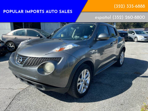 2012 Nissan JUKE for sale at Popular Imports Auto Sales - Popular Imports-InterLachen in Interlachehen FL