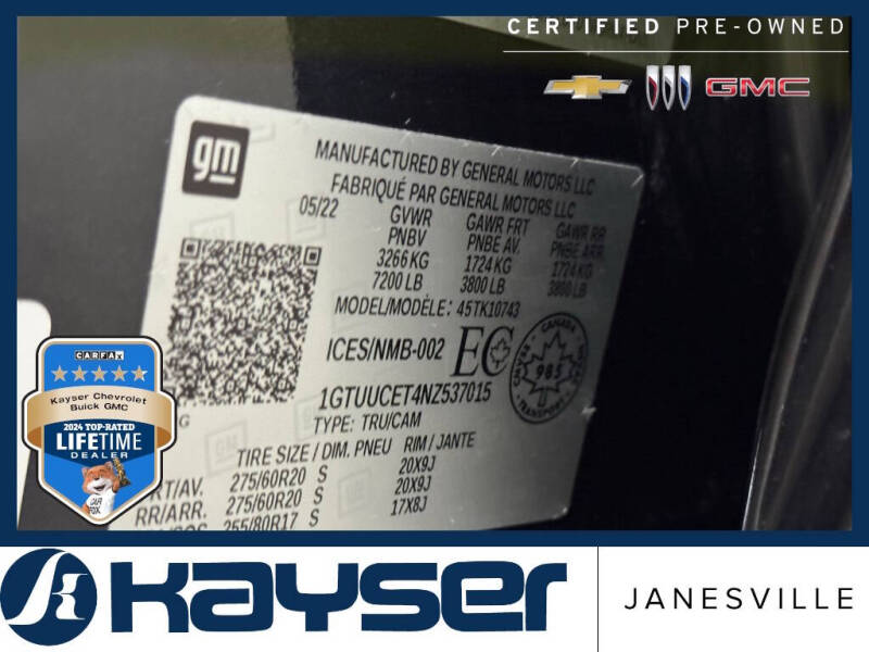 2022 GMC Sierra 1500