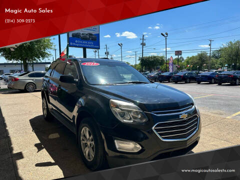 2017 Chevrolet Equinox for sale at Magic Auto Sales in Dallas TX