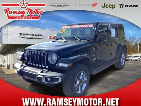 2021 Jeep Wrangler Unlimited for sale at RAMSEY MOTOR CO in Harrison AR