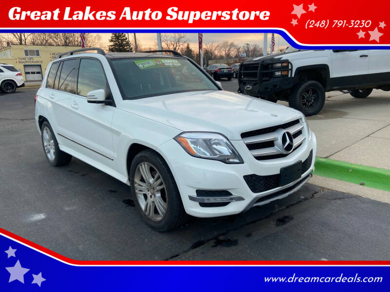 2015 Mercedes-Benz GLK for sale at Great Lakes Auto Superstore in Waterford Township MI