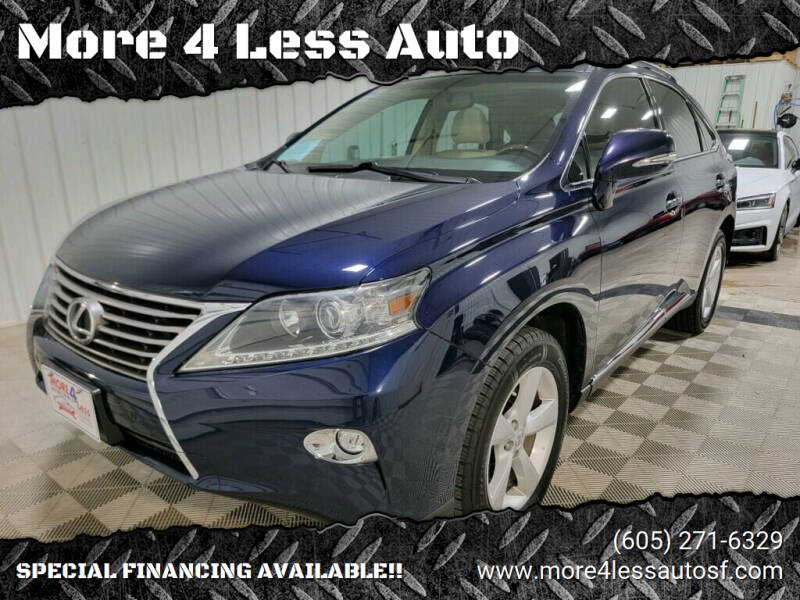 2015 Lexus RX 350 for sale at More 4 Less Auto in Sioux Falls SD