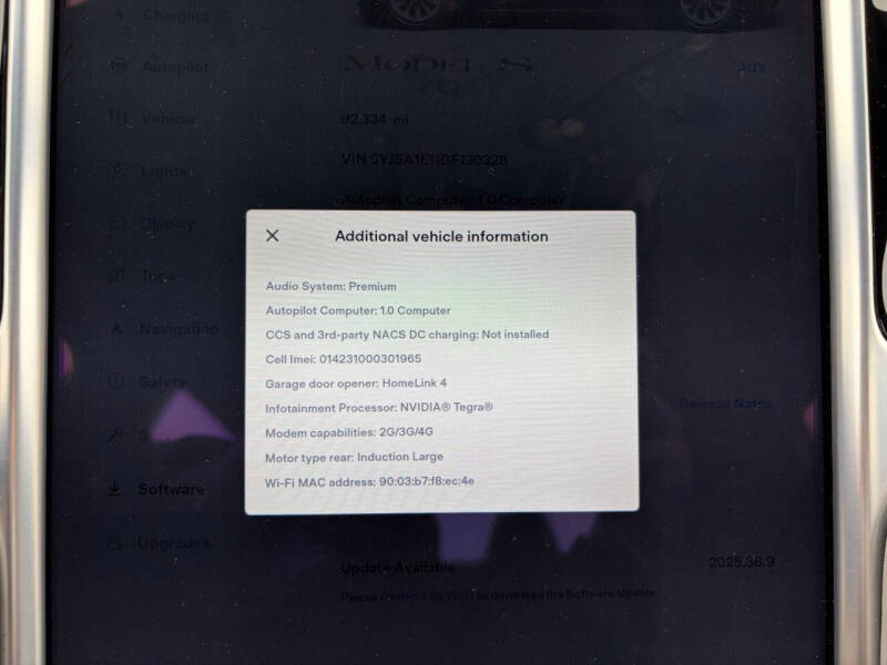 2016 Tesla Model S 70