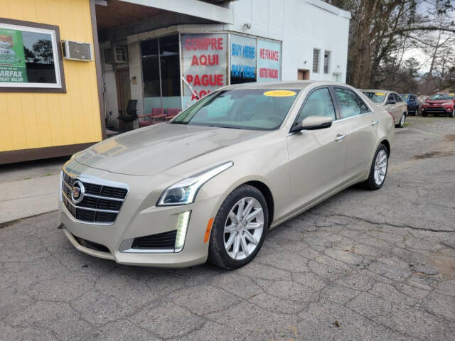 2014 Cadillac CTS for sale at DAGO'S AUTO SALES LLC in Dalton, GA