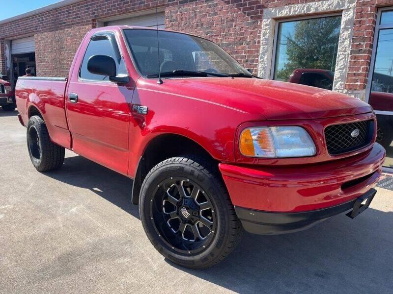 1998 Ford F-150 for sale at Tex-Mex Auto Sales LLC in Lewisville TX