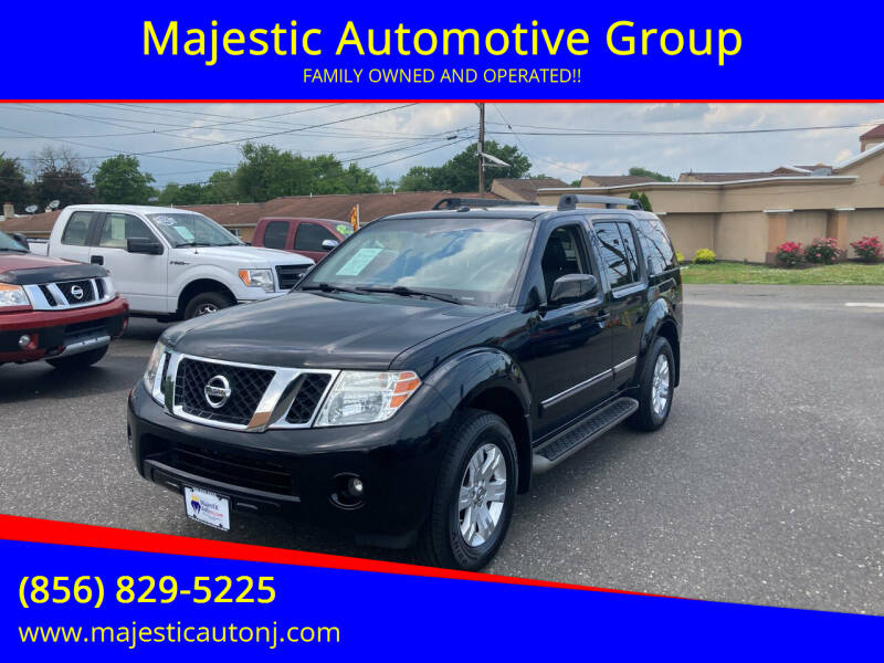 2012 Nissan Pathfinder for sale at Majestic Automotive Group in Cinnaminson NJ