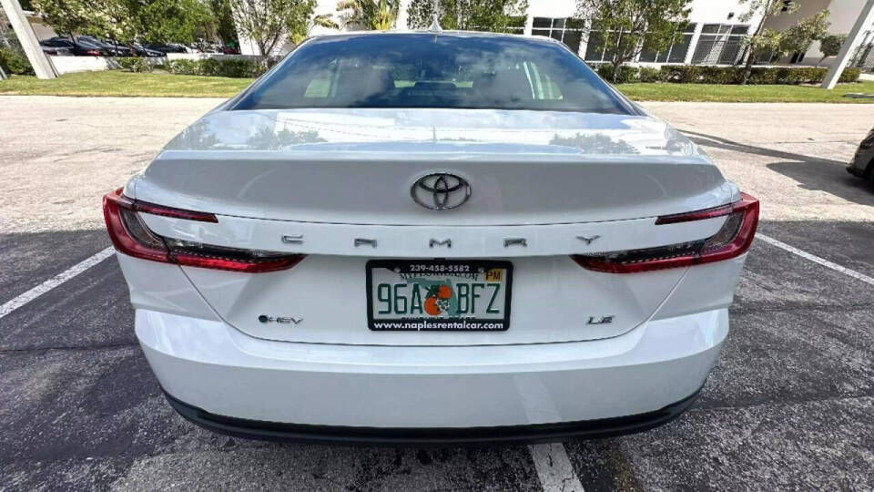 2025 Toyota Camry for sale at The Rock Fleet MGMT LLC in Naples, FL