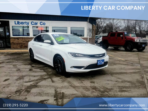 2015 Chrysler 200 for sale at Liberty Car Company in Waterloo IA