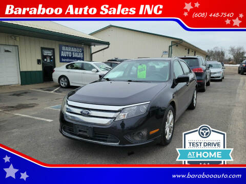 2012 Ford Fusion for sale at Baraboo Auto Sales INC in Baraboo WI
