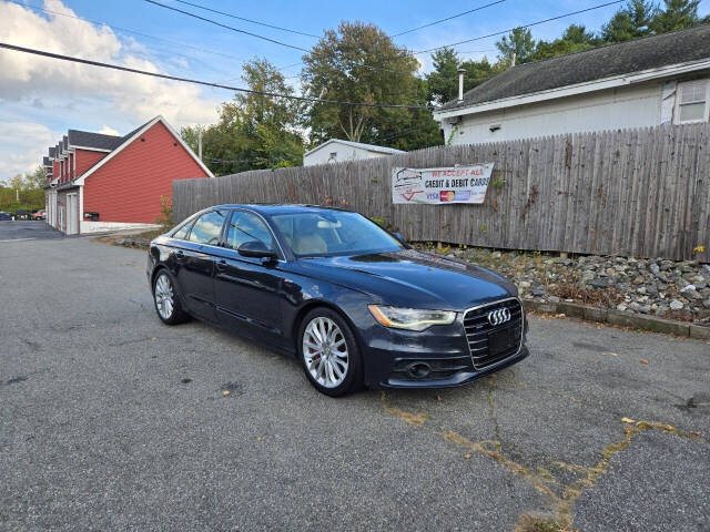 2012 Audi A6 for sale at PAKLAND AUTO SALES in Auburn, MA