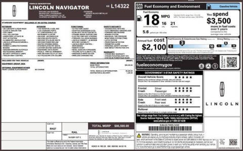 2019 Lincoln Navigator Reserve