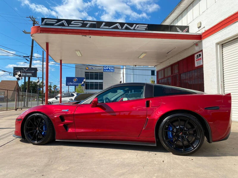 2010 Chevrolet Corvette for sale at FAST LANE AUTO SALES in San Antonio TX