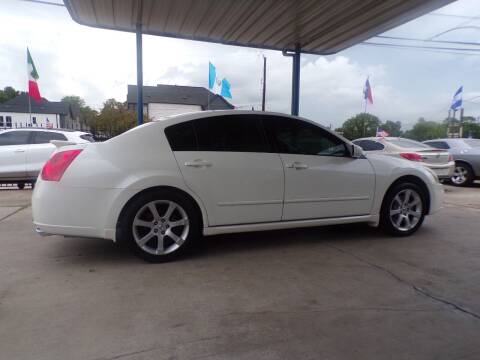 2008 Nissan Maxima for sale at Under Priced Auto Sales in Houston TX