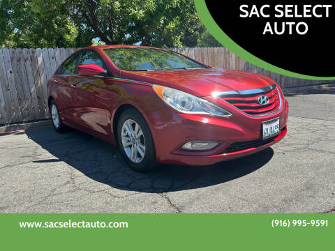 2013 Hyundai Sonata for sale at SAC SELECT AUTO in Sacramento CA
