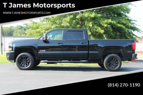 2019 Chevrolet Silverado 2500HD for sale at T James Motorsports in Gibsonia PA