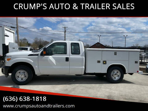 2013 Ford F-250 Super Duty for sale at CRUMP'S AUTO & TRAILER SALES in Crystal City MO