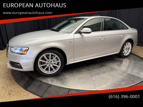 2014 Audi A4 for sale at EUROPEAN AUTOHAUS in Holland MI