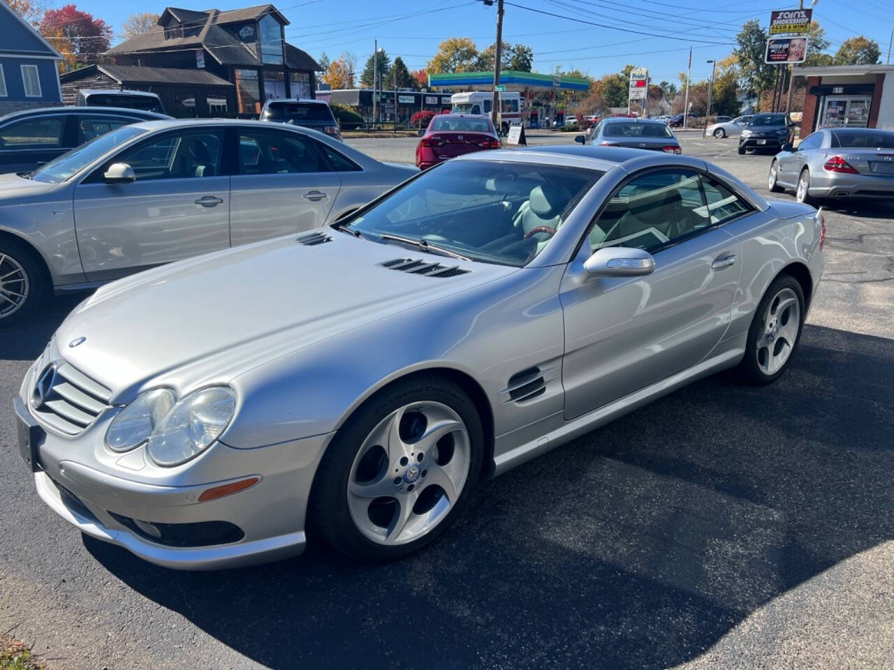 2004 Mercedes-Benz SL-Class for sale at James Motors Inc. in East Longmeadow, MA