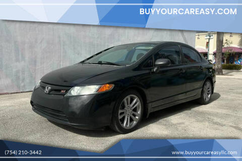 2008 Honda Civic for sale at BuyYourCarEasy.com in Hollywood FL
