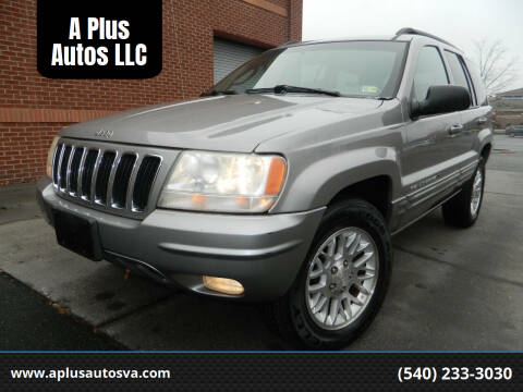 2002 Jeep Grand Cherokee for sale at A Plus Autos LLC in Fredericksburg VA