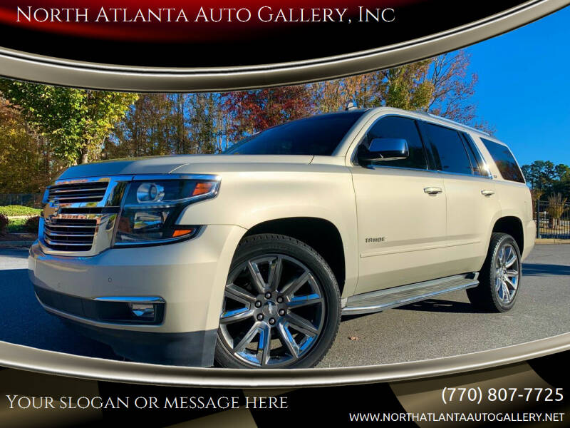 2015 Chevrolet Tahoe for sale at North Atlanta Auto Gallery, Inc in Alpharetta GA