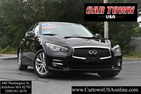 2015 Infiniti Q50 for sale at Car Town USA in Attleboro MA