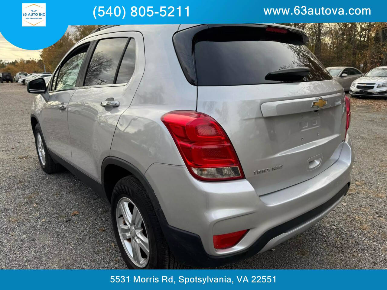 2019 Chevrolet Trax for sale at 63 Auto Inc in Spotsylvania, VA