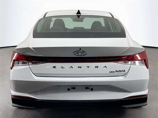 2023 Hyundai Elantra Hybrid Blue