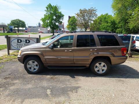 2001 Jeep Grand Cherokee for sale at D & D Auto Sales in Topeka KS
