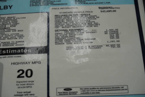 2009 Ford Shelby GT500