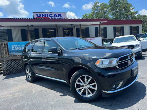 2016 Dodge Durango for sale at Unicar Enterprise in Lexington SC