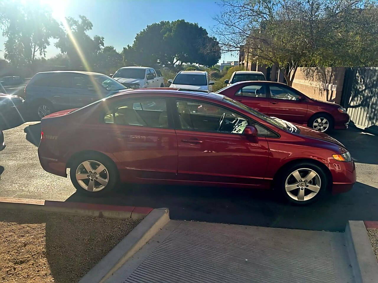 2007 Honda Civic for sale at HUDSONS AUTOS in Gilbert, AZ