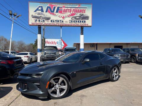 2018 Chevrolet Camaro for sale at ANF AUTO FINANCE in Houston TX