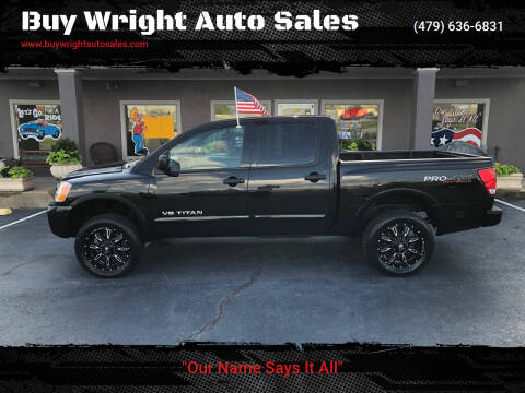 2012 Nissan Titan for sale at Buy Wright Auto Sales in Rogers AR