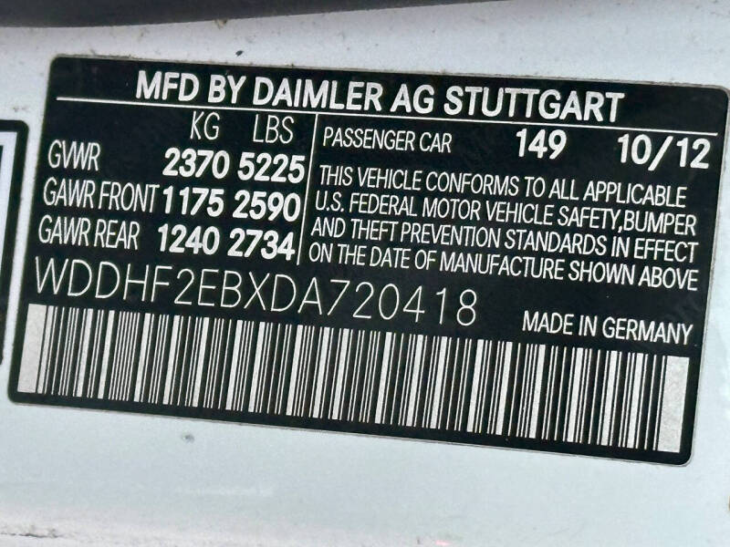 2013 Mercedes-Benz E-Class E 350 BlueTEC Luxury
