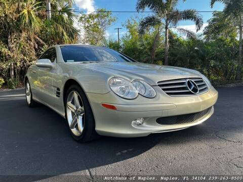 2003 Mercedes-Benz SL-Class for sale at Autohaus of Naples in Naples FL