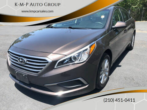 2016 Hyundai Sonata for sale at K-M-P Auto Group in San Antonio TX