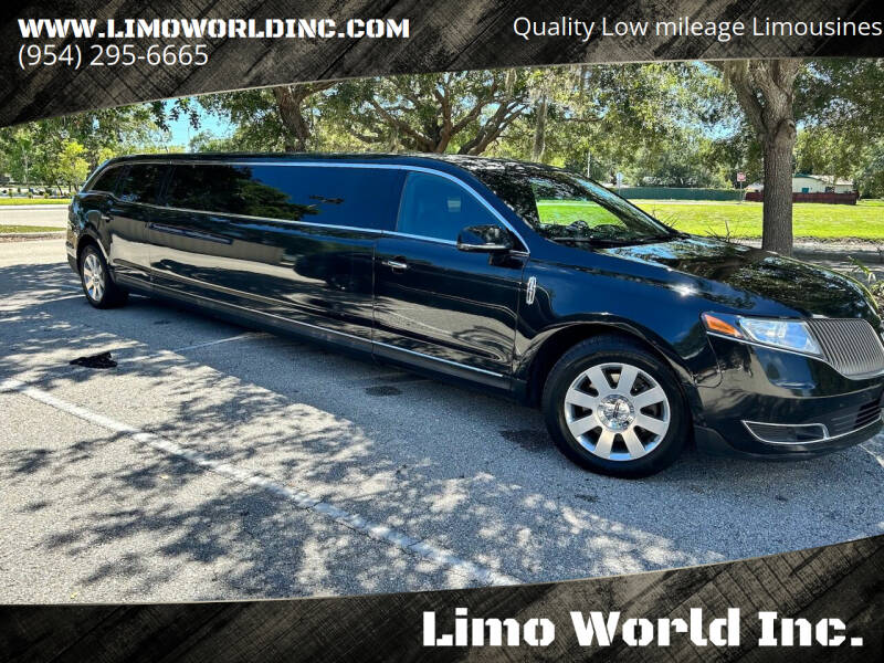 2014 Lincoln MKT Town Car for sale at Limo World Inc. in Seminole FL