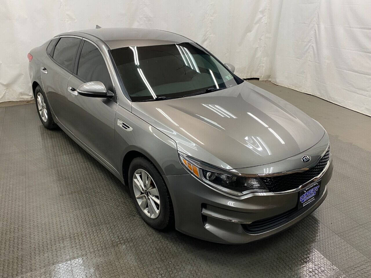 2016 Kia Optima LX 4dr Sedan - Gray exterior view 2