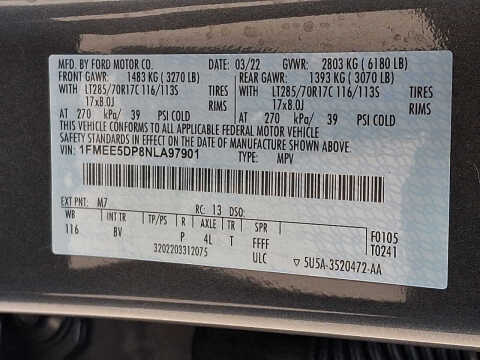 2022 Ford Bronco Badlands Advanced