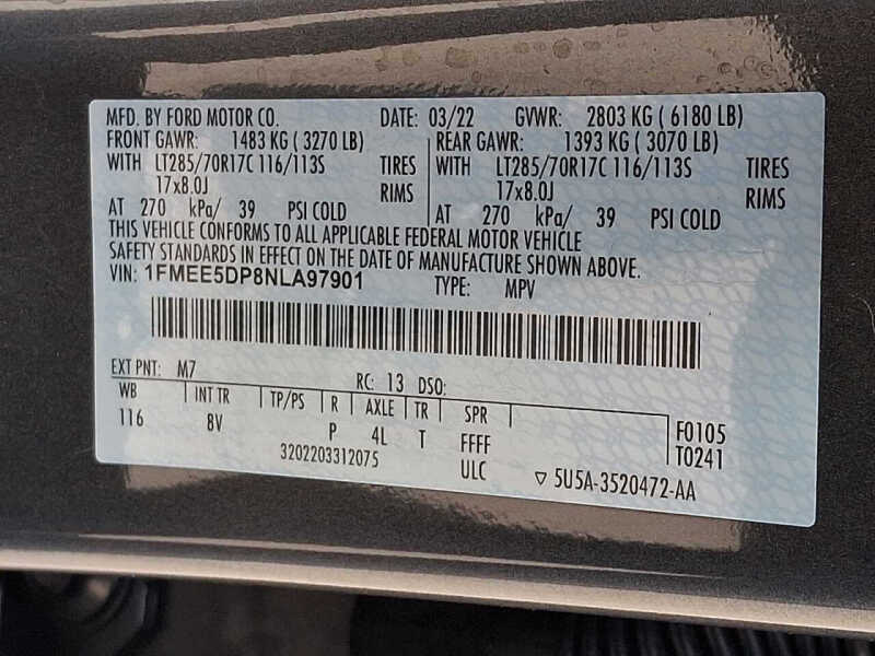 2022 Ford Bronco Badlands Advanced