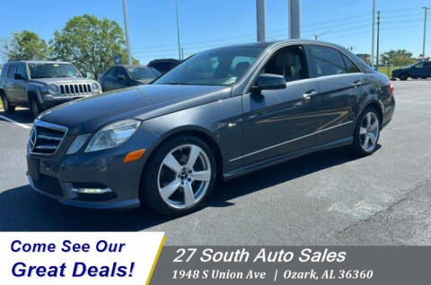 2012 Mercedes-Benz E-Class for sale at 27 South Auto Sales in Ozark AL