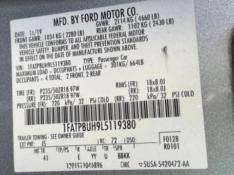 2020 Ford Mustang