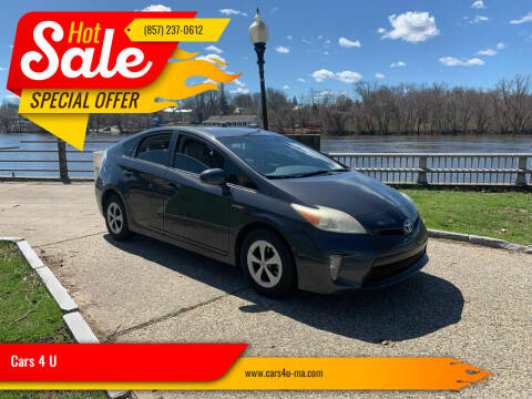 2013 Toyota Prius for sale at Cars 4 U in Haverhill MA