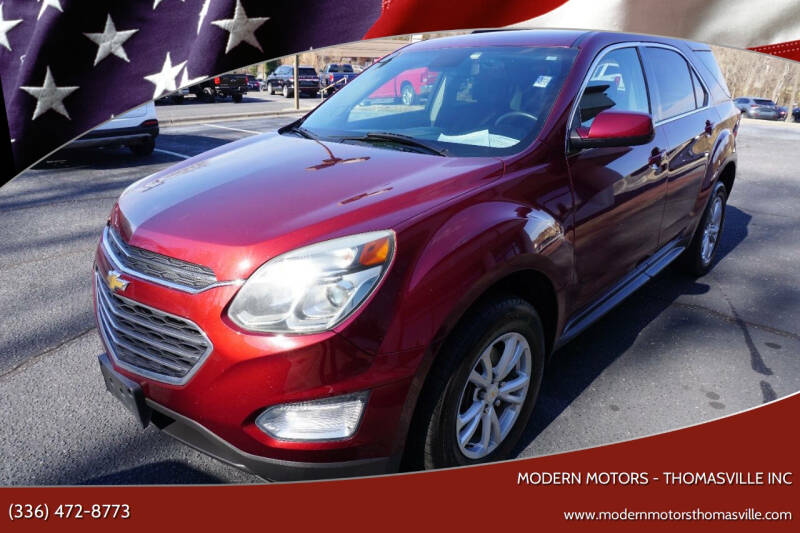 2017 Chevrolet Equinox for sale at Modern Motors - Thomasville INC in Thomasville NC