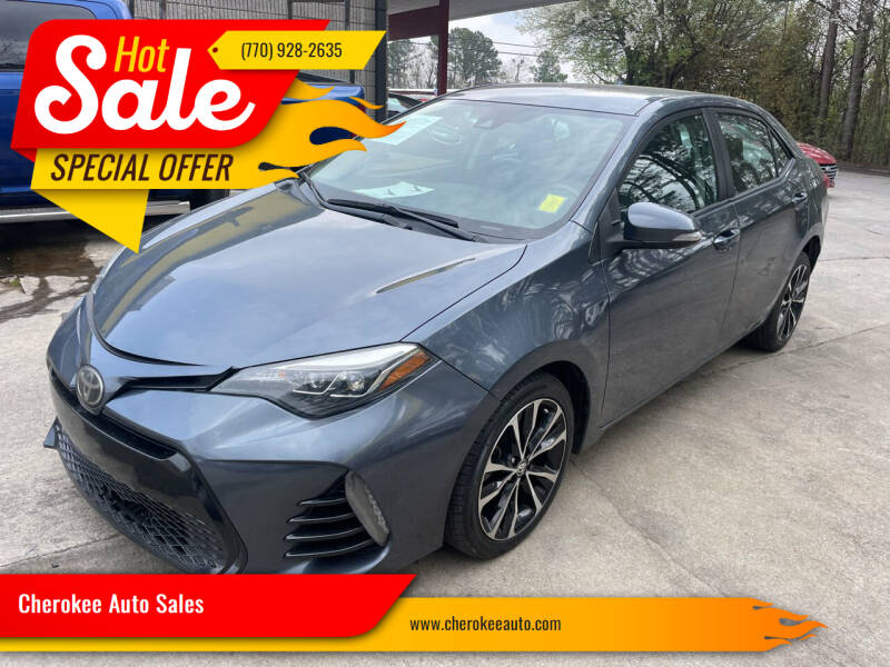 2018 Toyota Corolla for sale at Cherokee Auto Sales in Acworth GA
