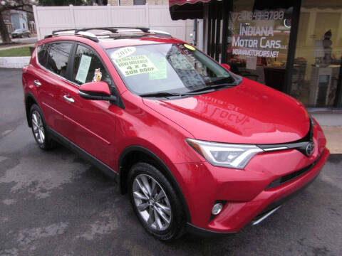 2016 Toyota RAV4 for sale at INDIANA MOTORCARS LLC in Indiana PA