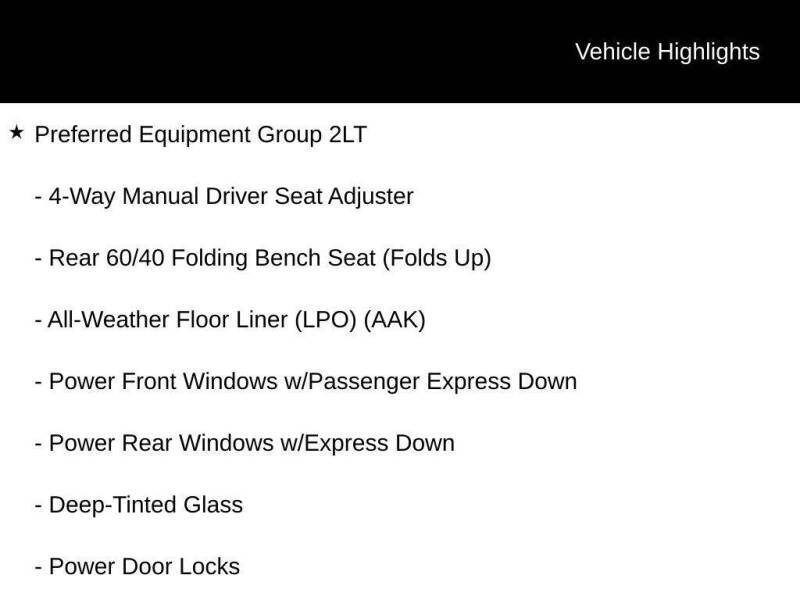 2020 Chevrolet Silverado 1500