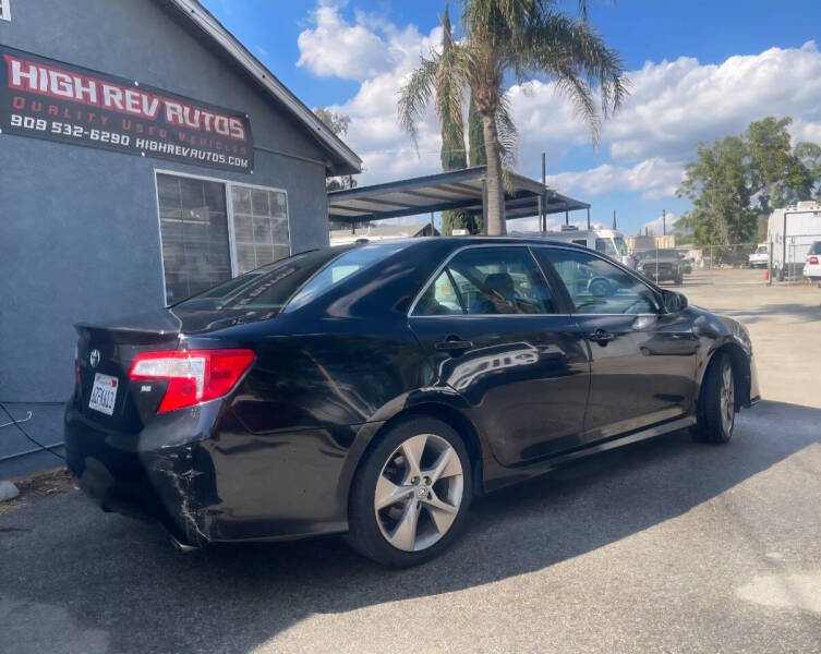 2012 Toyota Camry SE Sport Limited Edition